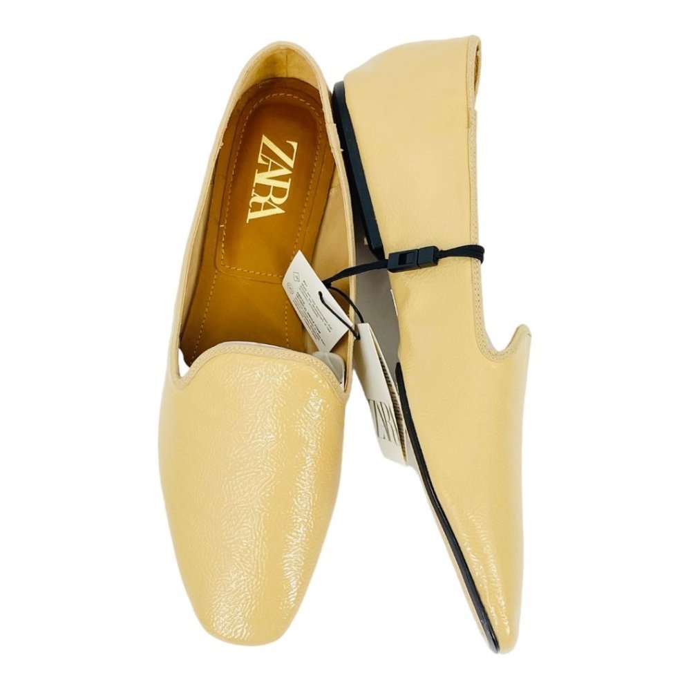 Zara Cream Loafers